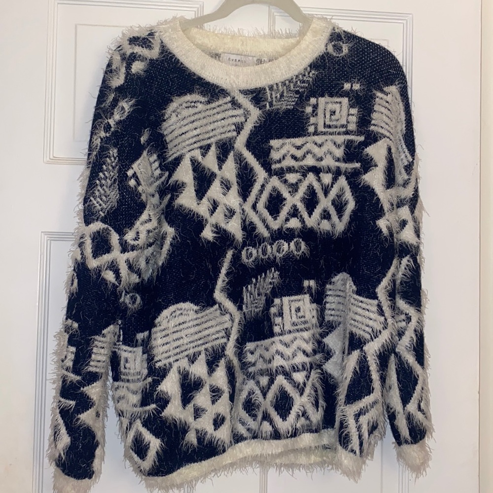 Fuzzy sweater